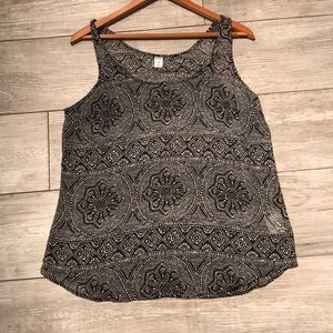 3/$15 Sheer Sleeveless Tank Top Old Navy Large